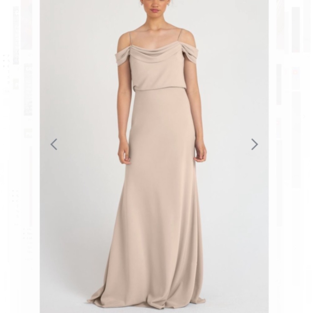 Jenny Yoo Sabine dress Chai color